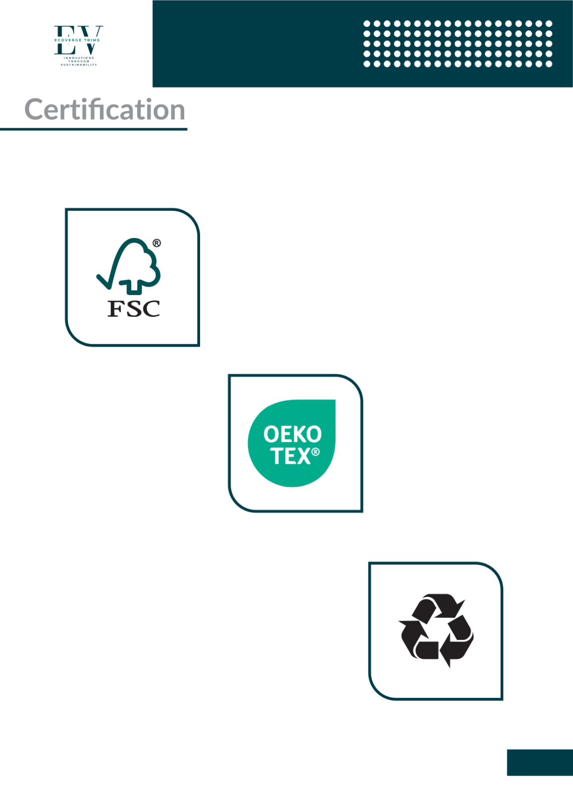 Ecoverge Trims product