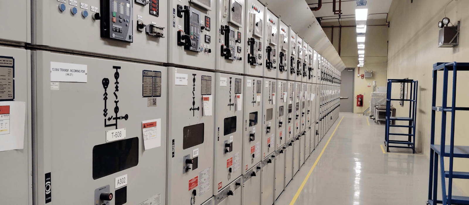 Turnkey machinery and substation projects